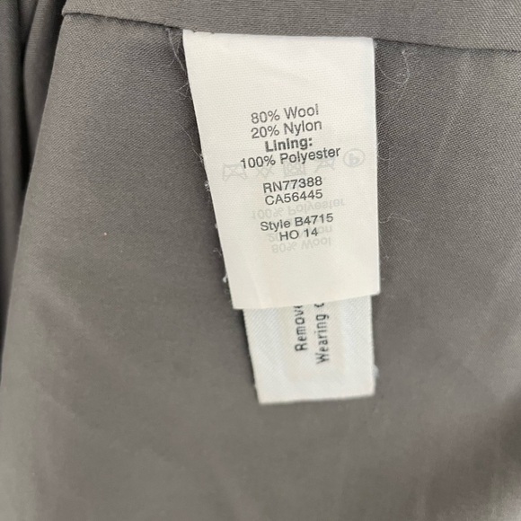 Madewell Wool Blend Gray Skirt 2 - Picture 6 of 6